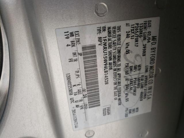 Photo 10 from auction – 2004 FORD EXPEDITION with VIN 1FMRU15W94LB14528