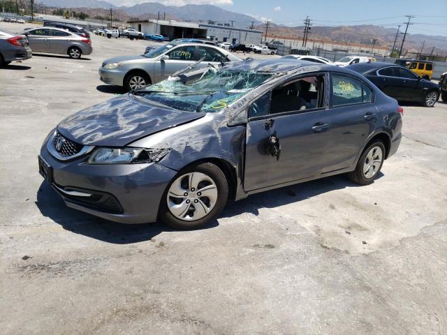Photo 2 from auction – 2013 HONDA CIVIC LX with VIN 19XFB2F53DE245584
