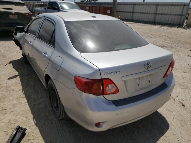 Photo 3 from auction – 2009 TOYOTA COROLLA with VIN JTDBL40E69J023129