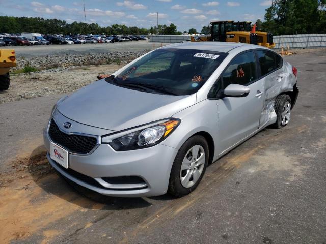 Photo 2 from auction – 2016 KIA FORTE LX with VIN KNAFK4A67G5612771