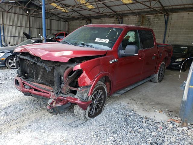 Photo 2 from auction – 2018 FORD F150 SUPER with VIN 1FTEW1E50JFD70703