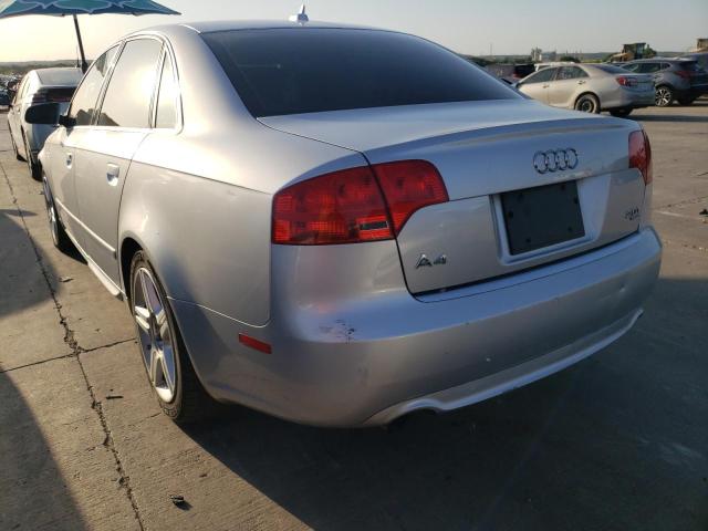 Photo 3 from auction – 2008 AUDI A4 2.0T QU with VIN WAUDF78E38A099196