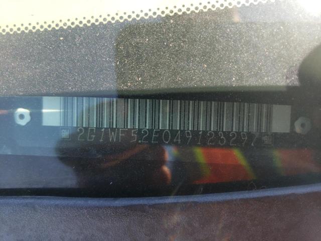 Photo 10 from auction – 2004 CHEVROLET IMPALA with VIN 2G1WF52E049123297