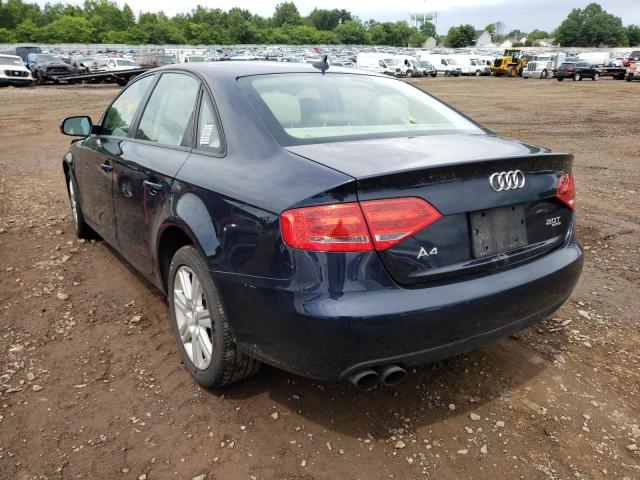 Photo 3 from auction – 2011 AUDI A4 PREMIUM with VIN WAUBFAFL5BA092859