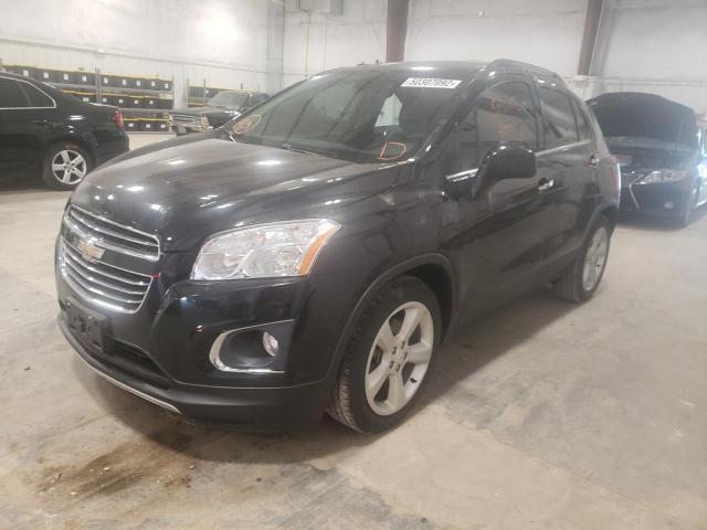 Photo 2 from auction – 2016 CHEVROLET TRAX LTZ with VIN KL7CJMSB4GB544626