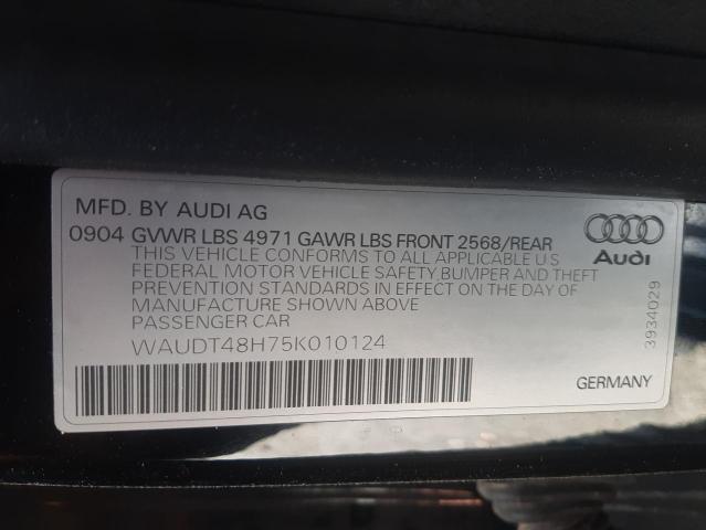 Photo 10 from auction – 2005 AUDI A4 QUATTRO with VIN WAUDT48H75K010124