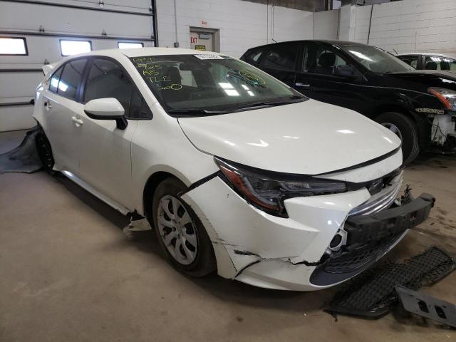 TOYOTA COROLLA LE 2021 with VIN 5YFEPMAE8MP197224 - Photo from auction