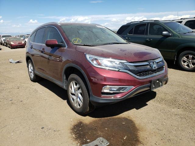 HONDA CR-V EXL 2016 with VIN 2HKRM4H7XGH698070 - Photo from auction