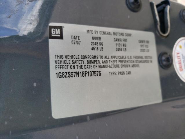 Photo 10 from auction – 2008 SATURN AURA XE with VIN 1G8ZS57N18F107576