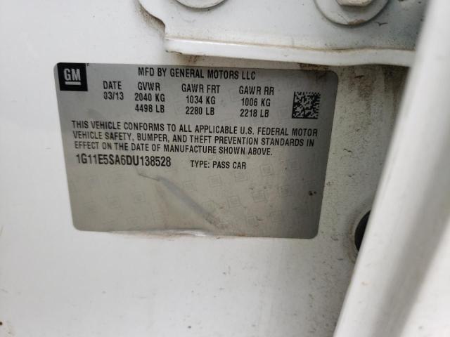 Photo 10 from auction – 2013 CHEVROLET MALIBU 2LT with VIN 1G11E5SA6DU138528