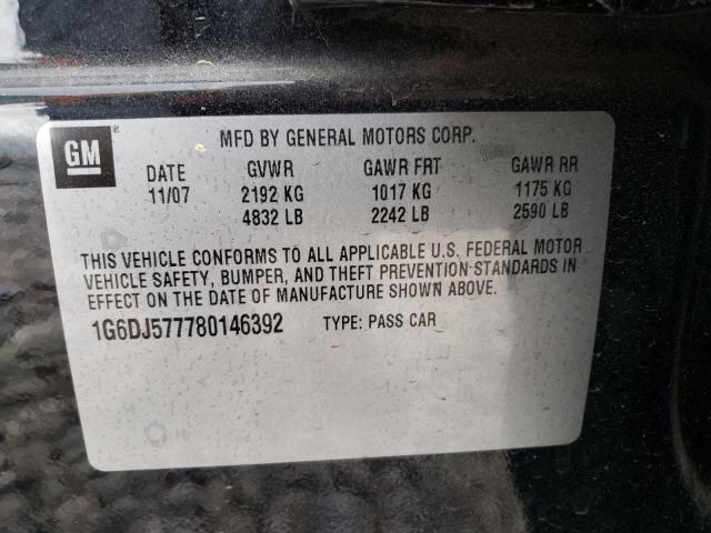 Photo 10 from auction – 2008 CADILLAC CTS with VIN 1G6DJ577780146392