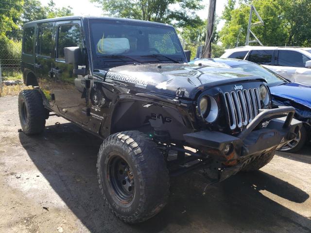 JEEP WRANGLER U 2016 with VIN 1C4BJWEGXGL292098 - Photo from auction