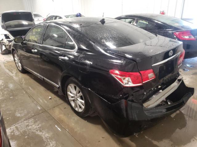 Photo 3 from auction – 2011 LEXUS ES 350 with VIN JTHBK1EG0B2431541