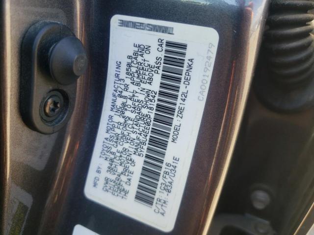 Photo 10 from auction – 2013 TOYOTA COROLLA BA with VIN 5YFBU4EE0DP181542