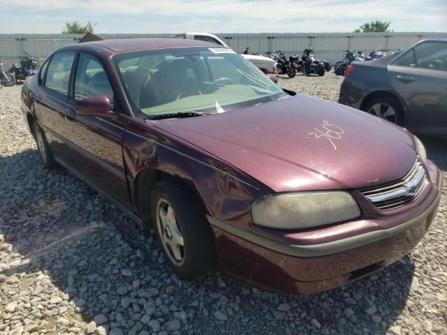 CHEVROLET IMPALA 2004 with VIN 2G1WF52E049123297 - Photo from auction