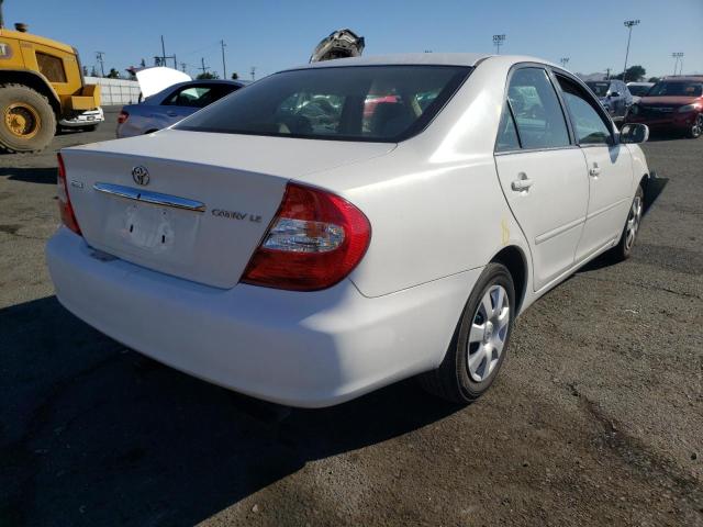 Photo 4 from auction – 2004 TOYOTA CAMRY LE with VIN 4T1BE32K14U352203