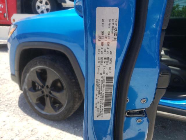 Photo 10 from auction – 2019 JEEP COMPASS LA with VIN 3C4NJDBB3KT696285