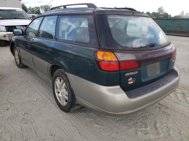 Photo 3 from auction – 2000 SUBARU OUTBACK with VIN 4S3BH6655Y7653837