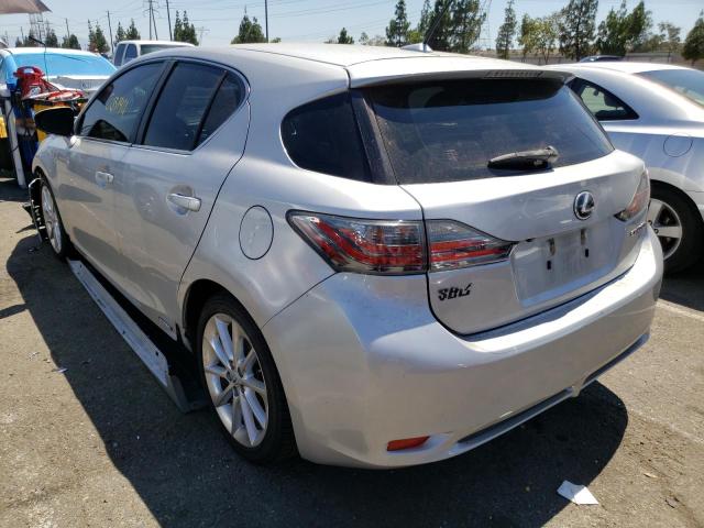 Photo 3 from auction – 2012 LEXUS CT 200 with VIN JTHKD5BH5C2060666