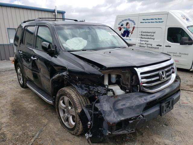 HONDA PILOT EXL 2013 with VIN 5FNYF4H67DB023722 - Photo from auction