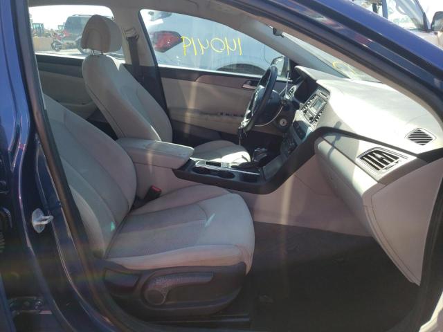 Photo 5 from auction – 2017 HYUNDAI SONATA SE with VIN 5NPE24AF1HH521673