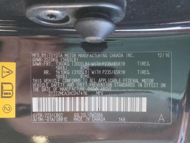 Photo 10 from auction – 2017 LEXUS RX 350 BAS with VIN 2T2ZZMCA3HC047416