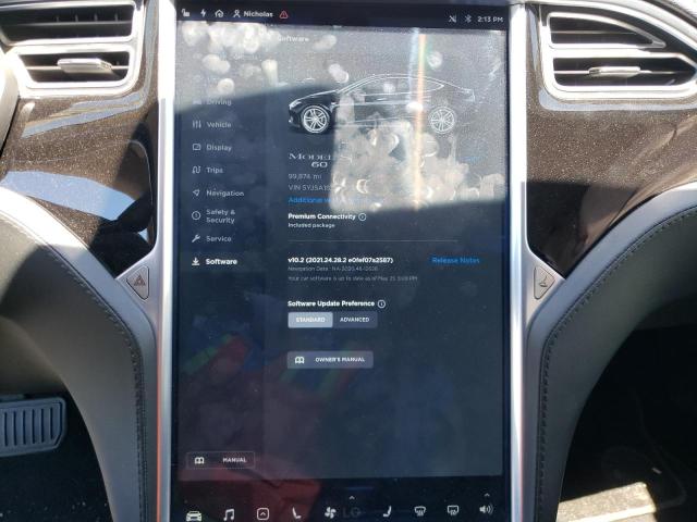 Photo 9 from auction – 2014 TESLA MODEL S with VIN 5YJSA1S18EFP37666