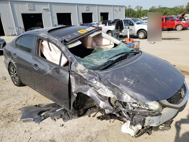 HONDA CIVIC EX 2015 with VIN 19XFB2F8XFE038591 - Photo from auction