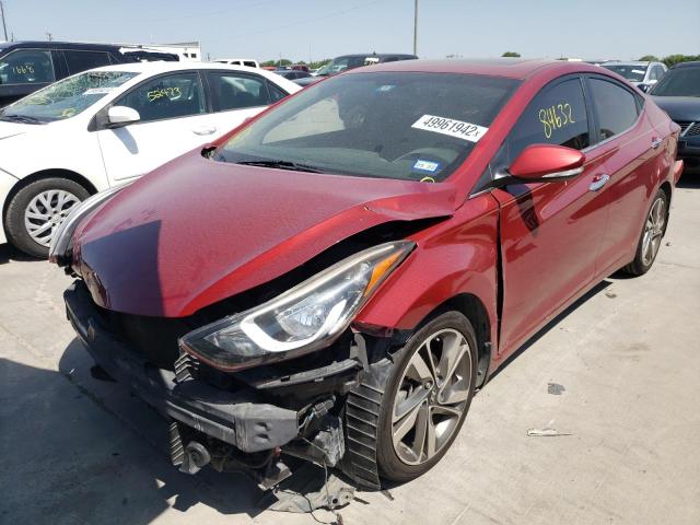 Photo 2 from auction – 2014 HYUNDAI ELANTRA SE with VIN 5NPDH4AE7EH500095