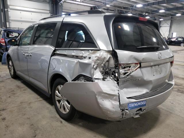 Photo 3 from auction – 2014 HONDA ODYSSEY EX with VIN 5FNRL5H43EB103201