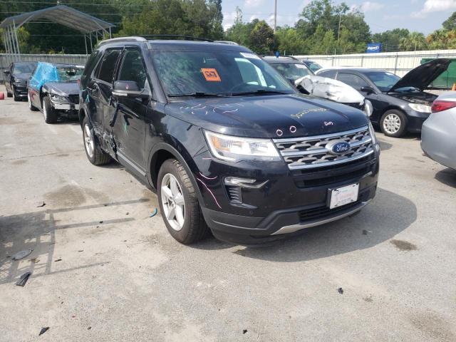 FORD EXPLORER X 2018 with VIN 1FM5K7D82JGA95299 - Photo from auction