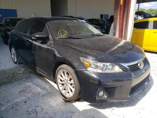 LEXUS CT 200 2011 with VIN JTHKD5BH2B2017787 - Photo from auction