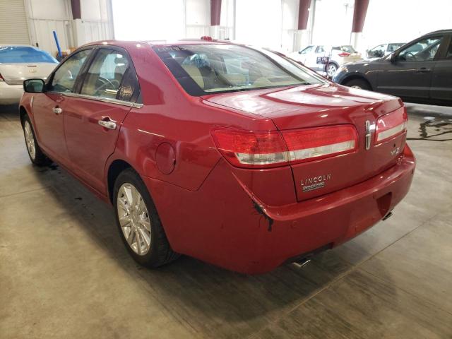 Photo 3 from auction – 2011 LINCOLN MKZ with VIN 3LNHL2GC3BR756751