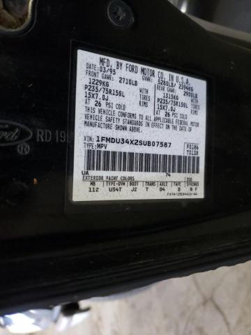 Photo 10 from auction – 1995 FORD EXPLORER with VIN 1FMDU34X2SUB07587