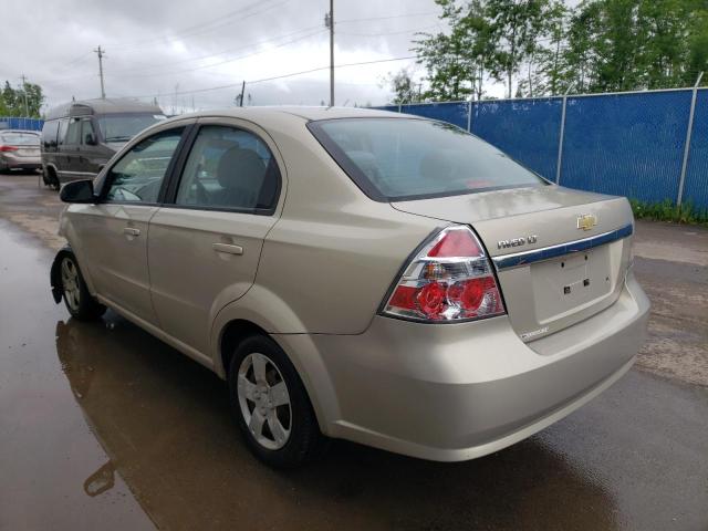 Photo 3 from auction – 2009 CHEVROLET AVEO LT with VIN 3G1TX55E39L118899