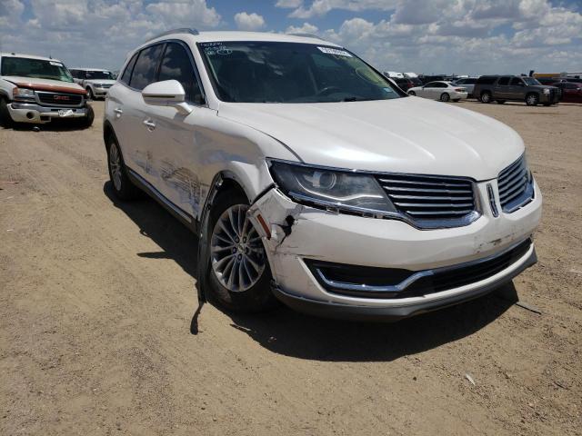 LINCOLN MKX SELECT 2017 with VIN 2LMPJ8KR1HBL49250 - Photo from auction