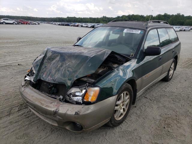 Photo 2 from auction – 2000 SUBARU OUTBACK with VIN 4S3BH6655Y7653837