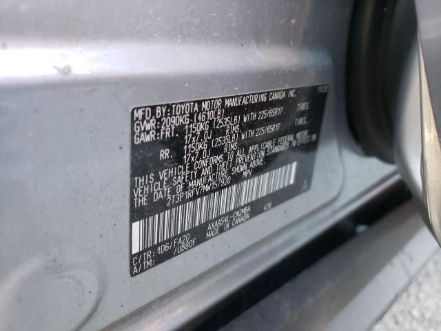 Photo 10 from auction – 2021 TOYOTA RAV4 XLE with VIN 2T3P1RFV7MW157920
