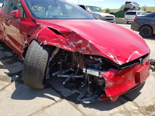 Photo 9 from auction – 2022 TESLA MODEL S with VIN 5YJSA1E53NF473769