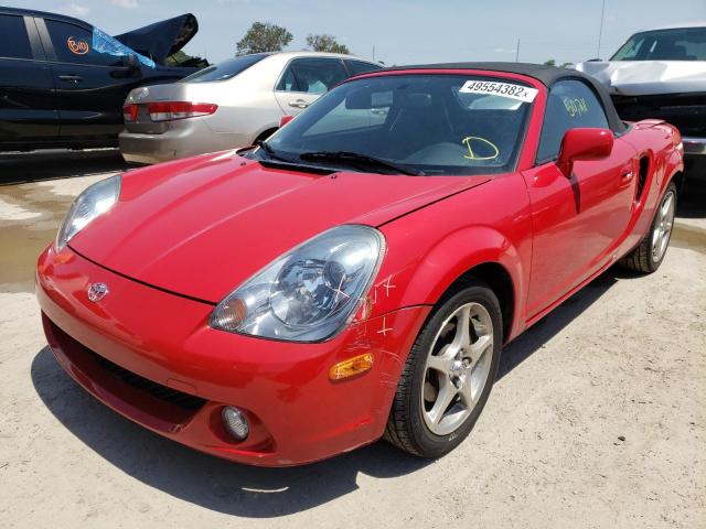 Photo 2 from auction – 2003 TOYOTA MR2 SPYDER with VIN JTDFR320630065888