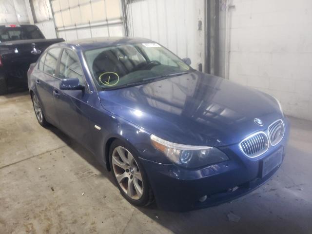 BMW 545 I 2005 with VIN WBANB33595CN65519 - Photo from auction