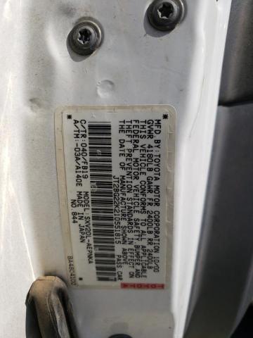 Photo 10 from auction – 2001 TOYOTA CAMRY CE with VIN JT2BG22K210551815