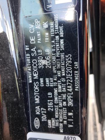 Photo 10 from auction – 2018 KIA FORTE LX with VIN 3KPFL4A72JE207955