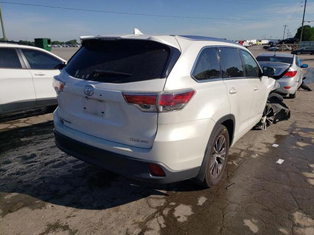 Photo 4 from auction – 2016 TOYOTA HIGHLANDER with VIN 5TDJKRFH5GS282403