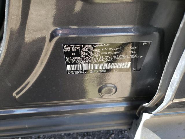 Photo 10 from auction – 2015 TOYOTA RAV4 LE with VIN JTMBFREV3FD156910