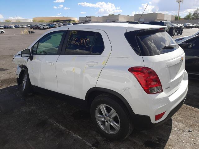 Photo 3 from auction – 2020 CHEVROLET TRAX LS with VIN KL7CJKSB9LB058070