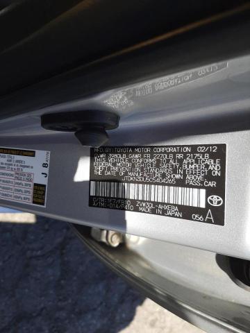 Photo 10 from auction – 2012 TOYOTA PRIUS with VIN JTDKN3DU5C5404265