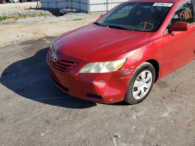 Photo 9 from auction – 2009 TOYOTA CAMRY BASE with VIN 4T1BE46K89U356532