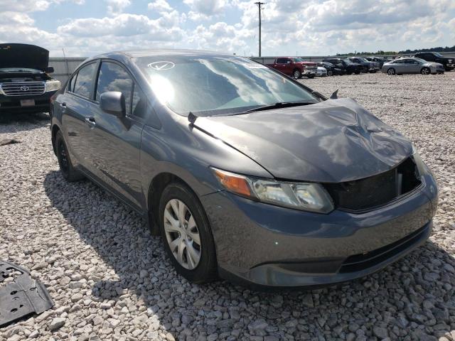 HONDA CIVIC LX 2012 with VIN 19XFB2F52CE088712 - Photo from auction