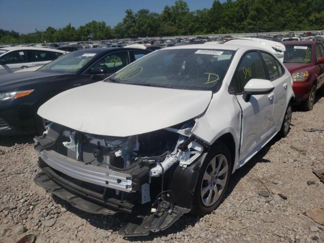 Photo 2 from auction – 2022 TOYOTA COROLLA LE with VIN 5YFEPMAE5NP302237